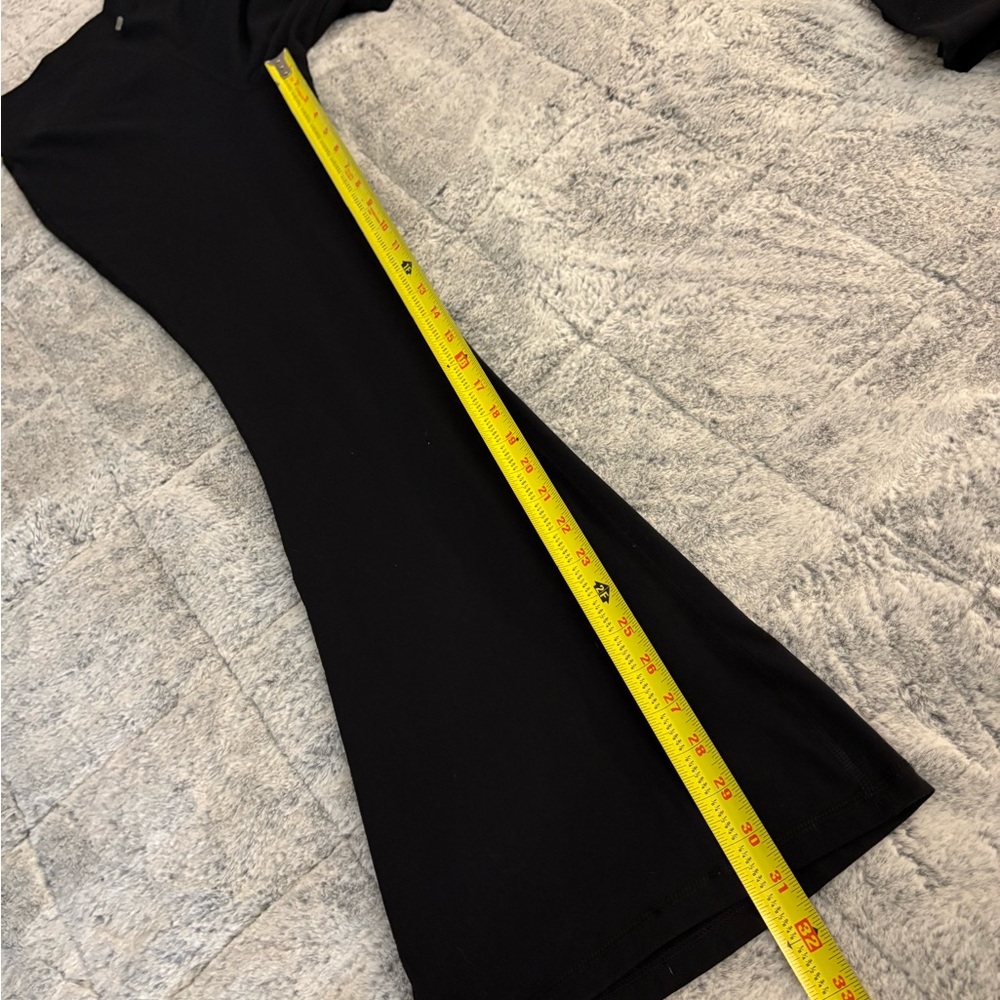 Lot of 3 Yogalicious Stretch Black Flared Crisscross Waist Yoga Pants - L - Picture 11 of 11